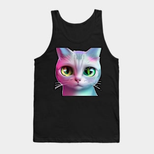 cute cat Tank Top